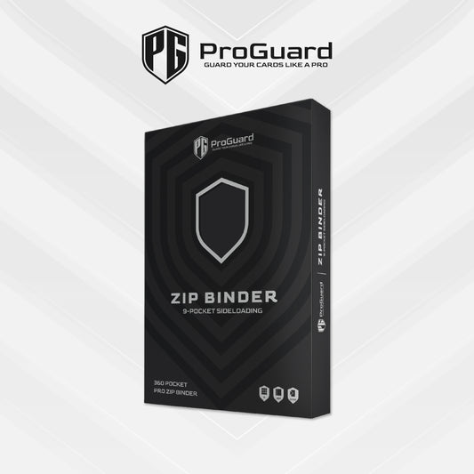 ProGuard 9 Pocket Black Zip Binder
