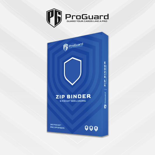 ProGuard 9 Pocket Blue Zip Binder