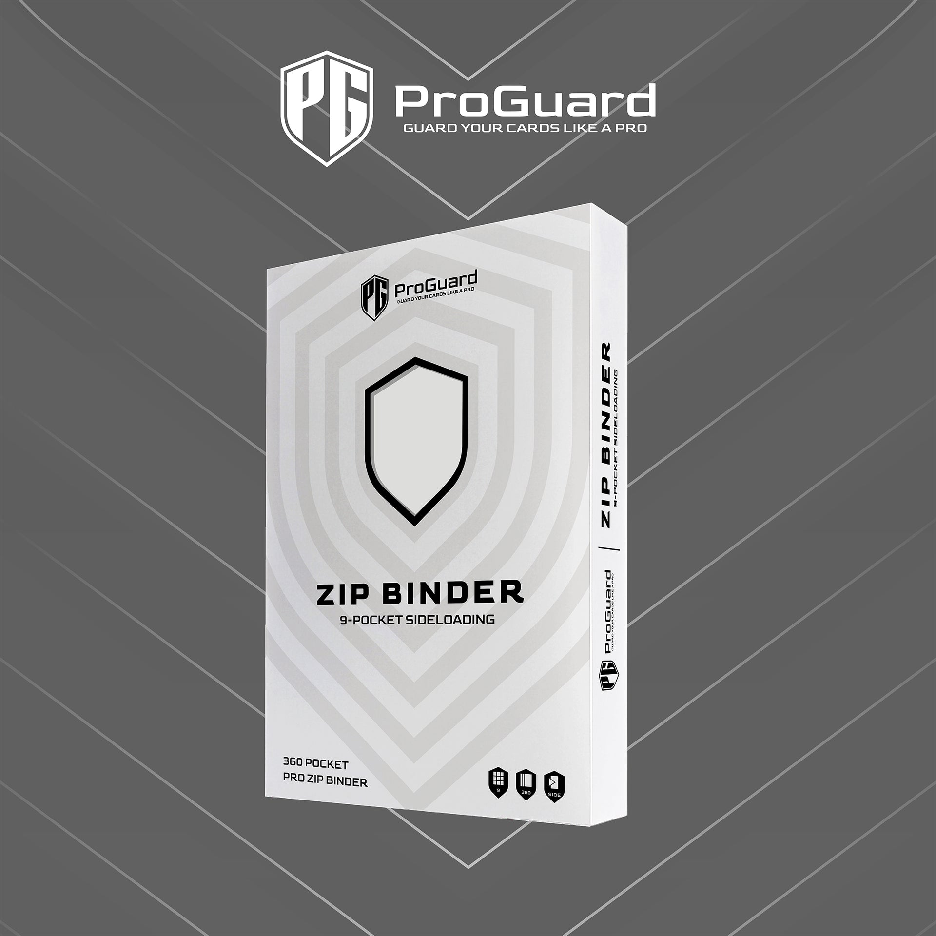 ProGuard 9 Pocket Pro Zip Trading Card Binder ProGuard 9 Pocket Pro Zip Trading Card Binder